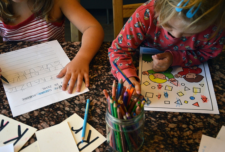 <p>Mūsų homeschool</p>
