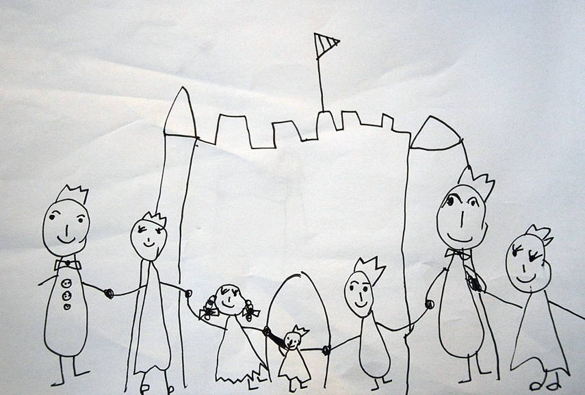 <p>&quot;Vestuvės&quot; arba &quot;Laiminga karalių šeima&quot;</p>
