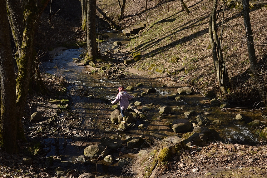 <p>Verkių parke</p>
