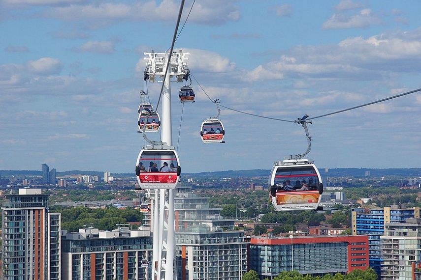 <p>Londone. Būdelės ant lyno. Niekaip nesugalvojau, kaip išversti anglišką pavadinimą &quot;cable cars&quot;.</p>
