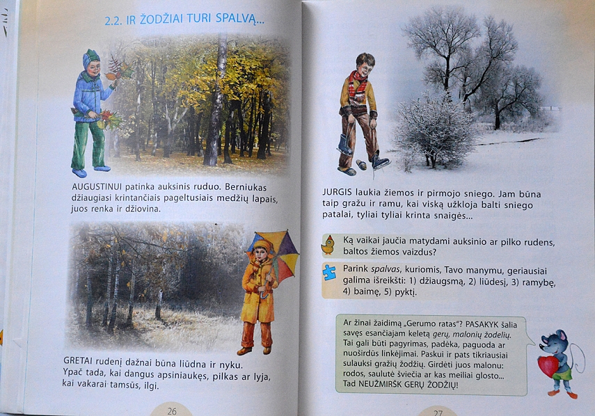 <p>Tema iš vadovėlio &quot;Aš ir kitas&quot;</p>

